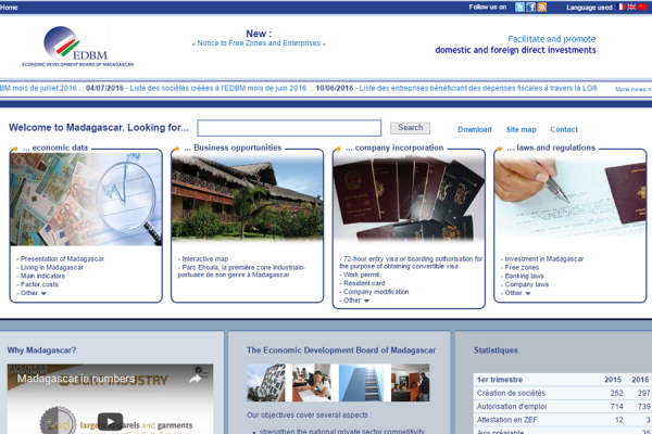Economic Developpement Board of Madagascar