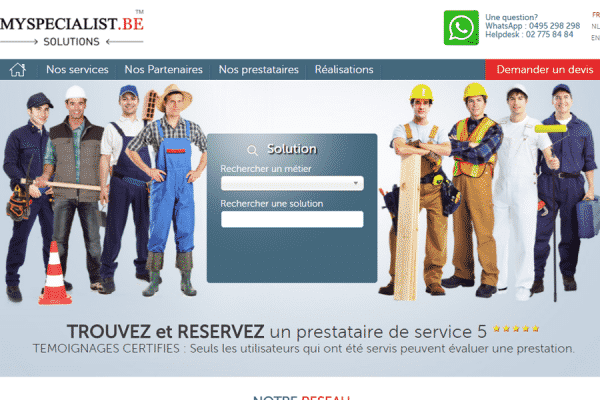 Plateforme MySpecialiste