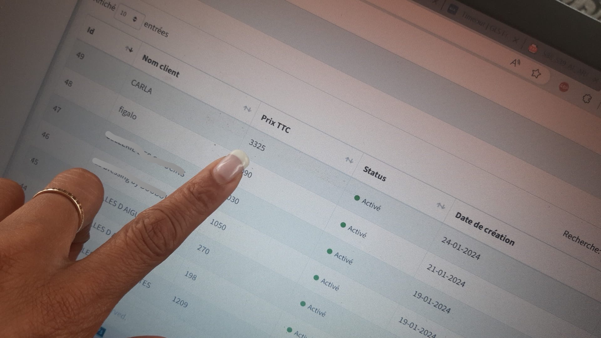 application web sur mesure gestion commandes artisanat